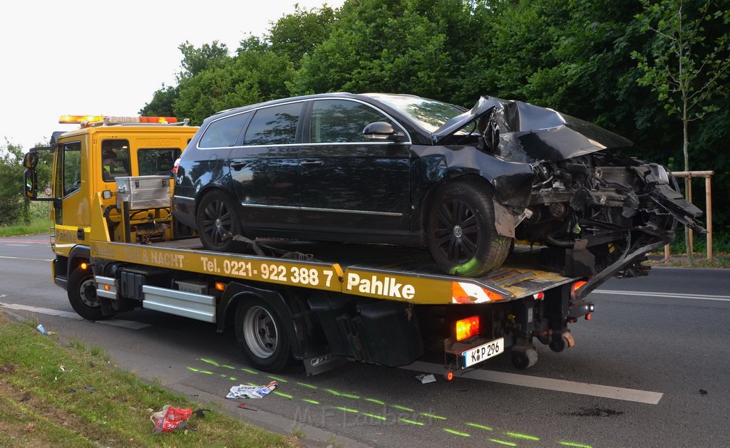 VU Pkw Laterne Koeln Ostheim Frankfurterstr Hardgenbuscher Kirchweg P114.JPG - Miklos Laubert